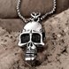 Wholesale Punk 316L stainless steel Skeleton Necklace TGSTN098 3 small