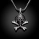 Wholesale Punk 316L stainless steel Skeleton Necklace TGSTN095 1 small