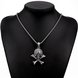 Wholesale Punk 316L stainless steel Skeleton Necklace TGSTN095 4 small