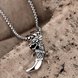 Wholesale Vintage 316L stainless steel Animal Necklace TGSTN104 3 small