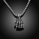 Wholesale Rock 316L stainless steel Skeleton Necklace TGSTN107 1 small