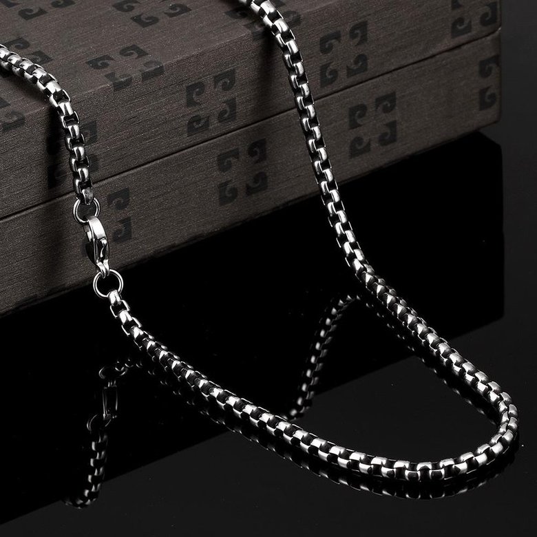 Wholesale Punk 316L stainless steel Geometric Necklace TGSTN112 2