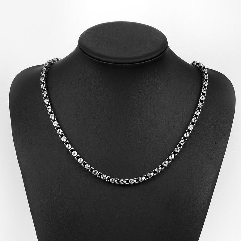 Wholesale Punk 316L stainless steel Geometric Necklace TGSTN113 4