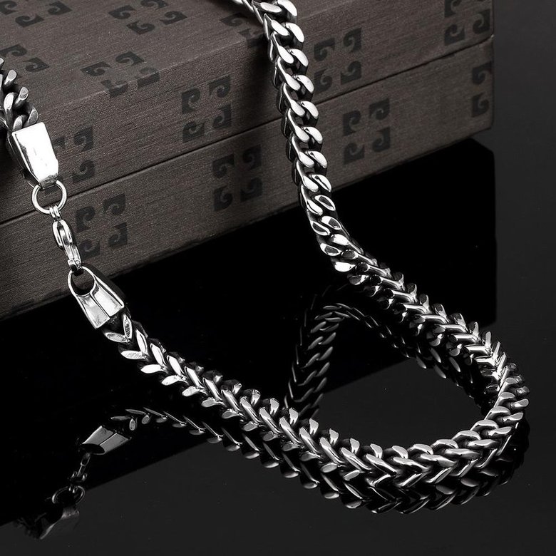 Wholesale Punk 316L stainless steel Geometric Necklace TGSTN115 2
