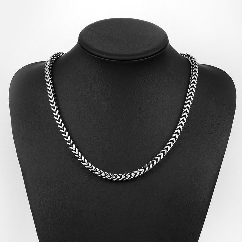 Wholesale Punk 316L stainless steel Geometric Necklace TGSTN115 4
