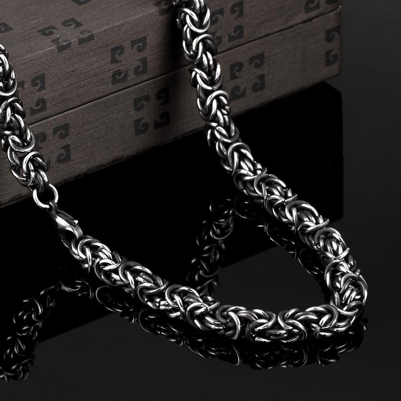 Wholesale Punk 316L stainless steel Geometric Necklace TGSTN080 2