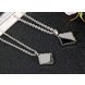 Wholesale New Style Fashion Stainless Steel Couples necklaceLovers TGSTN024 2 small