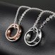 Wholesale Fashion Stainless Steel Couples necklaceLovers TGSTN007 0 small