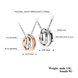 Wholesale Fashion Stainless Steel Couples necklaceLovers TGSTN007 1 small