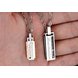 Wholesale Fashion Stainless Steel Couples necklaceLovers TGSTN010 4 small