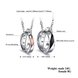 Wholesale New Fashion Stainless Steel Couples necklaceLovers TGSTN011 1 small