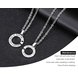 Wholesale New Fashion Stainless Steel Couples necklaceLovers TGSTN013 0 small