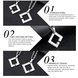 Wholesale New Fashion Stainless Steel Couples necklaceLovers TGSTN014 2 small