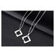 Wholesale New Fashion Stainless Steel Couples necklaceLovers TGSTN014 3 small
