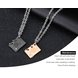 Wholesale New Fashion Stainless Steel Couples necklaceLovers TGSTN017 2 small