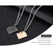 Wholesale New Fashion Stainless Steel Couples necklaceLovers TGSTN003 2 small