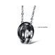 Wholesale Hot selling fashion stainless steel couples Necklace TGSTN062 3 small