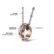 Wholesale Hot selling fashion stainless steel couples Necklace TGSTN062 4 small