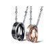Wholesale Hot selling fashion stainless steel couples Necklace TGSTN124 0 small