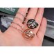 Wholesale Hot selling fashion stainless steel couples Necklace TGSTN124 1 small