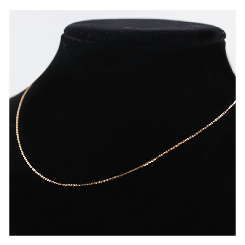 Wholesale Hot selling jewelry stainless steel rose gold plating Necklace TGSTN127 2