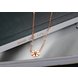Wholesale Fashion elegant stainless steel rose gold plating daisy Necklace TGSTN128 1 small