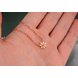 Wholesale Fashion elegant stainless steel rose gold plating daisy Necklace TGSTN128 2 small