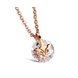 Wholesale Fashion stainless steel CZ elegant fox Necklace TGSTN129 0 small