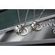 Wholesale Fashion stainless steel CZ couples Necklace TGSTN026 2 small