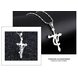 Wholesale Aquarius Constellations 316L Stainless Steel Necklace TGSTN069 2 small