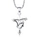 Wholesale Taurus Constellations 316L Stainless Steel Necklace TGSTN072 0 small