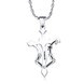 Wholesale Scorpio Constellations 316L Stainless Steel Necklace TGSTN078 0 small
