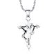 Wholesale Sagittarius Constellations 316L Stainless Steel Necklace TGSTN079 0 small