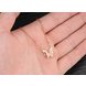 Wholesale Hot selling fashion jewelry stainless steel butterfly Necklace TGSTN131 1 small