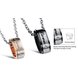 Wholesale Hot selling fashion stainless steel couples Necklace TGSTN120 4 small