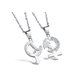 Wholesale Hot selling fashion stainless steel couples Necklacepair TGSTN033 0 small