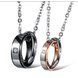 Wholesale Hot selling fashion stainless steel couples Necklace TGSTN035 0 small