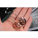 Wholesale Hot selling fashion stainless steel couples Necklace TGSTN082 3 small