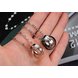 Wholesale Hot selling fashion stainless steel cross couples Necklace TGSTN036 3 small