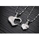 Wholesale Great Gift Love Symbols couples Necklace stainless steel Necklacepair TGSTN043 2 small