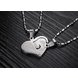 Wholesale Great Gift Love Symbols couples Necklace stainless steel Necklacepair TGSTN043 3 small