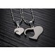 Wholesale Great Gift Love Symbols couples Necklace stainless steel Necklacepair TGSTN043 4 small