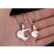 Wholesale Great Gift Love Symbols couples Necklace stainless steel Necklacepair TGSTN044 0 small