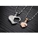 Wholesale Great Gift Love Symbols couples Necklace stainless steel Necklacepair TGSTN044 1 small