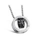 Wholesale Great Gift Love Symbols stainless steel couples Necklace pendants TGSTN049 0 small