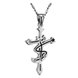 Wholesale Most popular twelve constellations jewelry stainless steel necklace TGSTN067 1 small