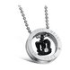 Wholesale ashion stainless steel couples Necklace TGSTN051 0 small