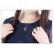 Wholesale Fashion stainless steel lover's jewelry Angel Wings couple Necklace TGSTN052 3 small