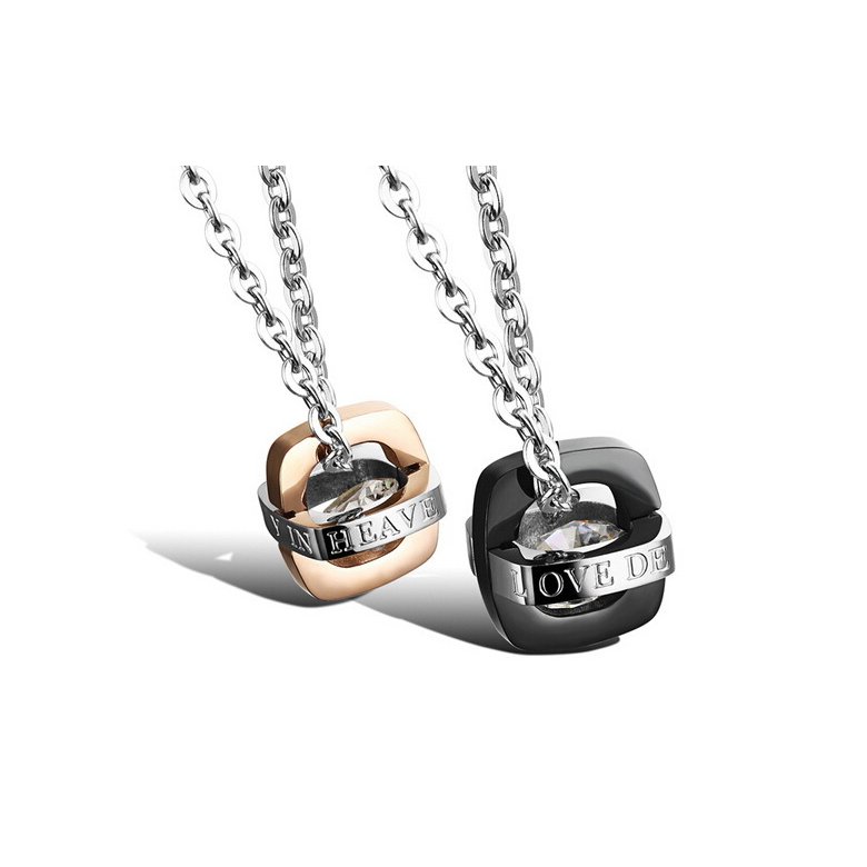 Wholesale Fashion jewelry Stainless Steel Couples Pendants TGSTN055 0