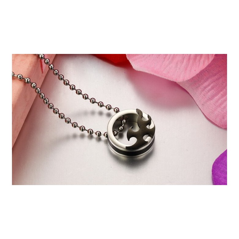 Wholesale 2018 New Style Fashion Stainless Steel Couples PendantsLover TGSTN083 4